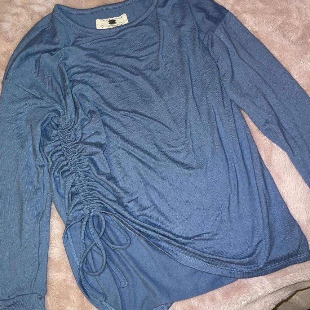 Soft blue shirt